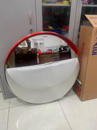 Gương cầu lồi Hàn Quốc INOX 304 đường kính 100 cm