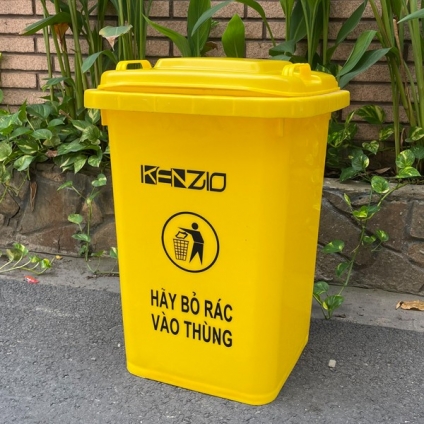 Thùng rác nhựa KENZIO 60 lít