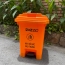 Thùng rác nhựa KENZIO 60 lít đạp chân 
