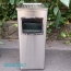 THÙNG RÁC INOX GẠT TÀN K-A34-B (SS)
